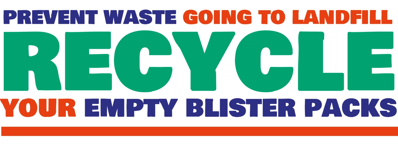 TCP Recycle Blister Packs